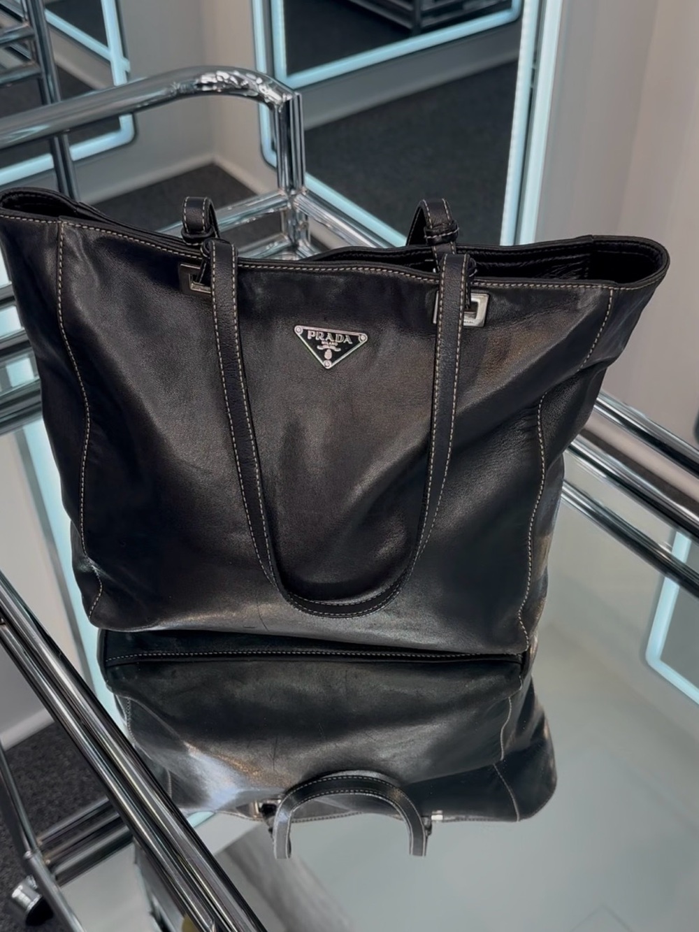 Prada "Acciaio" Tote - Picture 4 of 16